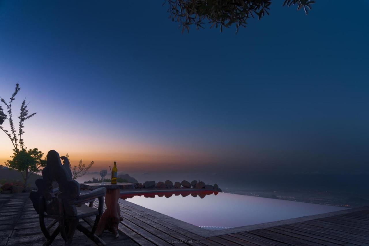 Historic Canarian House, Private Heated Infinity Pool, Bbq, Wifi + Panoramic Ocean Views Arona  Exteriör bild